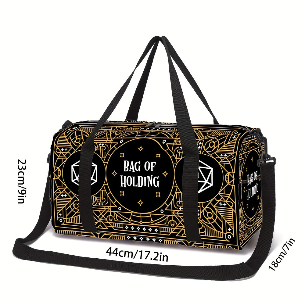 Gym Duffel Bag – Polyester, Large Capacity, for Travel – detail view 4