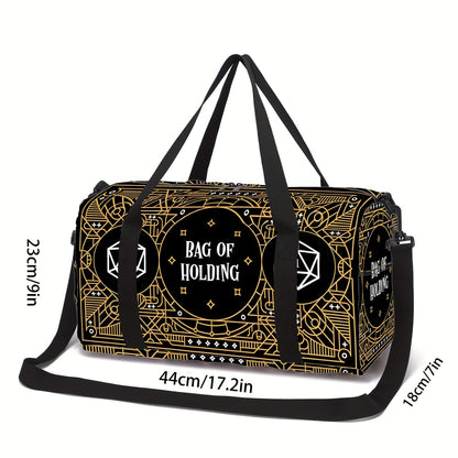 Gym Duffel Bag – Polyester, Large Capacity, for Travel – detail view 4