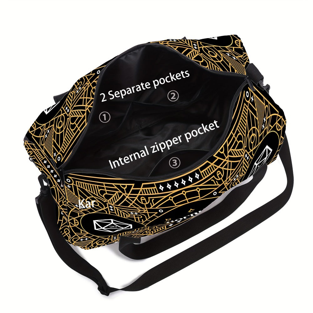 Gym Duffel Bag – Polyester, Large Capacity, for Travel – detail view 5