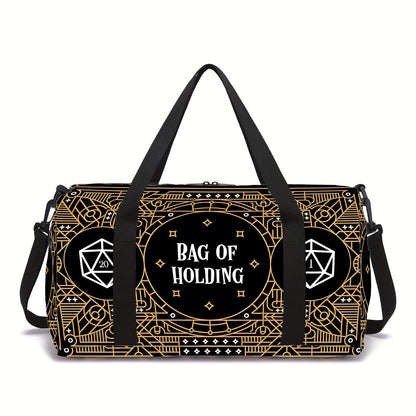 Gym Duffel Bag – Polyester, Large Capacity, for Travel – front view