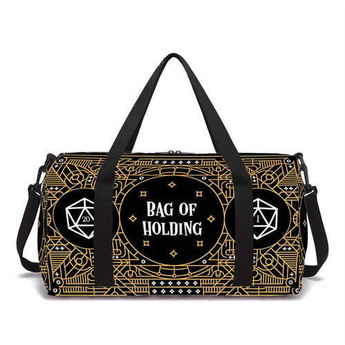 Gym Duffel Bag – Polyester, Large Capacity, for Travel – front view