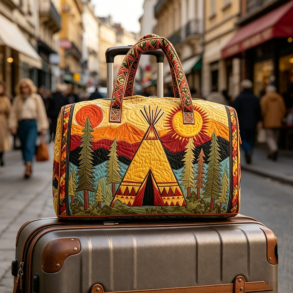Gym Duffel Bag – Quilted, for Travel & Everyday Use – detail view 9