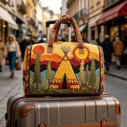 Gym Duffel Bag – Quilted, for Travel & Everyday Use – detail view 9