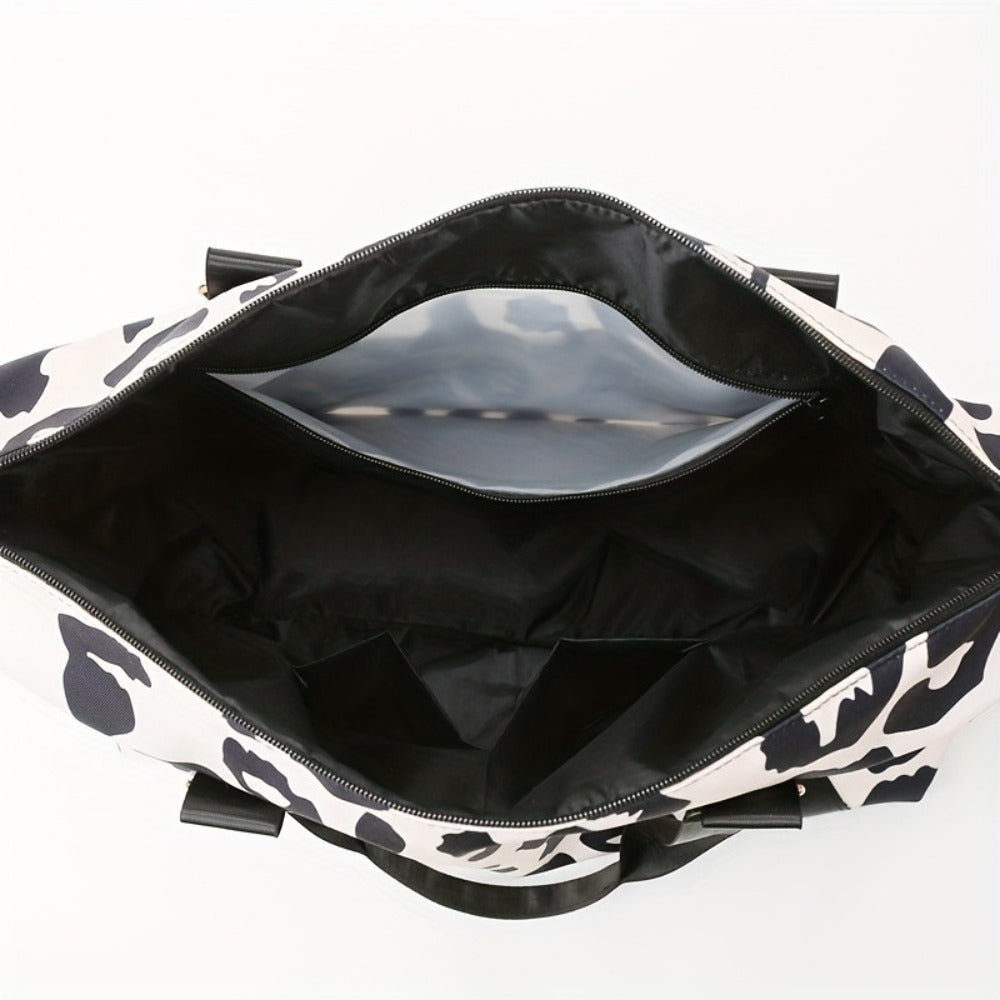 Gym Duffel Bag – for Travel, Gym Shoe Compartment Wet Dry – detail view 11