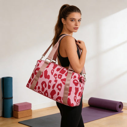Gym Duffel Bag – for Travel, Gym Shoe Compartment Wet Dry – detail view 12