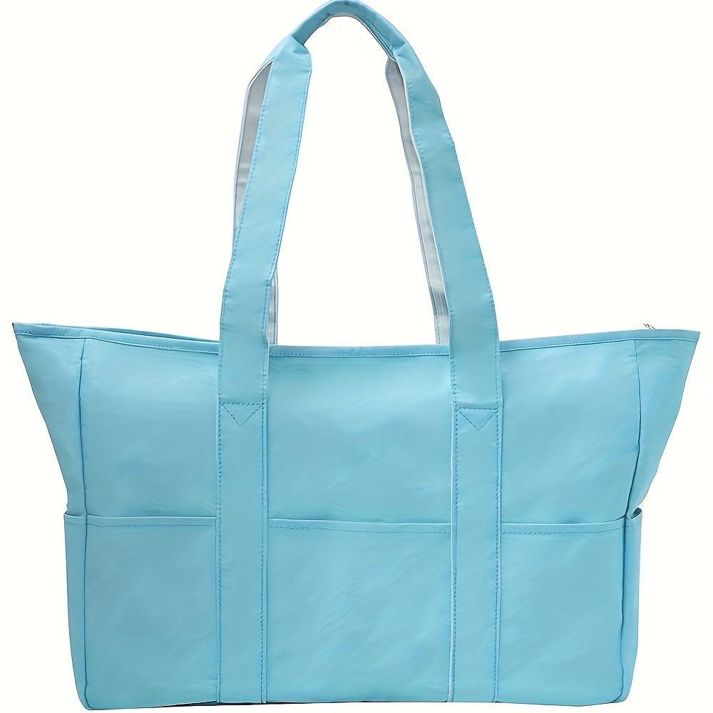 Gym Duffel Bag – for Travel, Sandproof Beach Large Zipper Pool – detail view 4