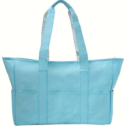 Gym Duffel Bag – for Travel, Sandproof Beach Large Zipper Pool – detail view 4