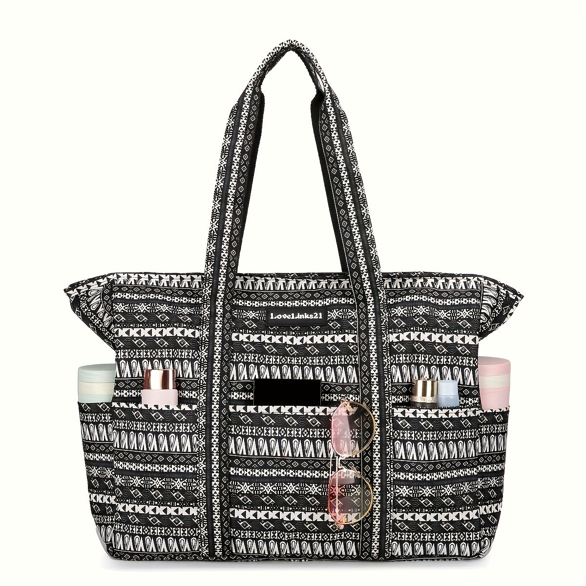 Gym Duffel Bag – for Travel, Sandproof Beach Large Zipper Pool – alternate view