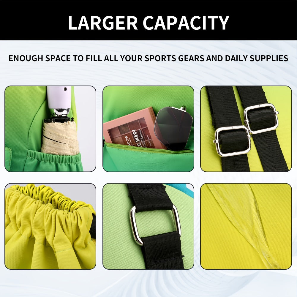 Gym Duffel Bag – for Work, Dry Wet Separation Sports Gradient – detail view 11