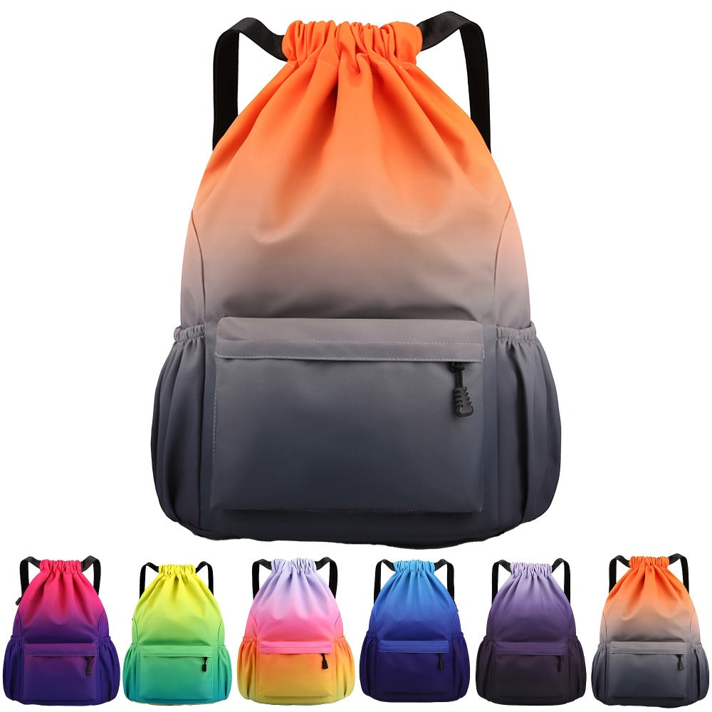 Gym Duffel Bag – for Work, Dry Wet Separation Sports Gradient – detail view 3