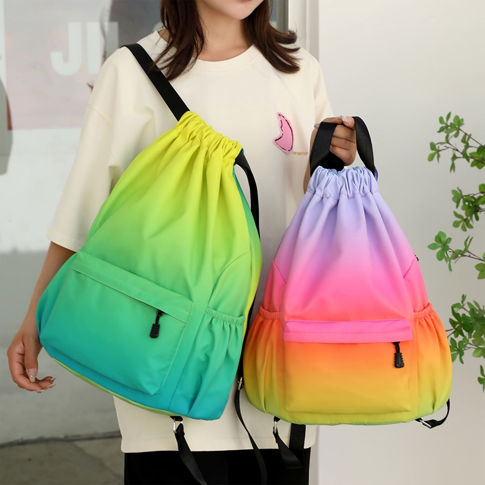 Gym Duffel Bag – for Work, Dry Wet Separation Sports Gradient – detail view 9