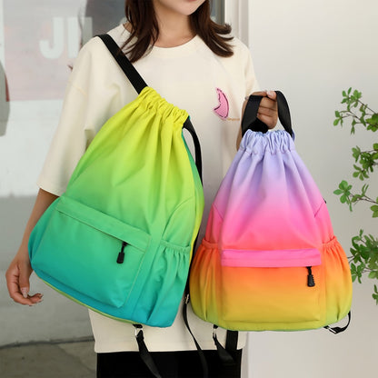 Gym Duffel Bag – for Work, Dry Wet Separation Sports Gradient – detail view 9