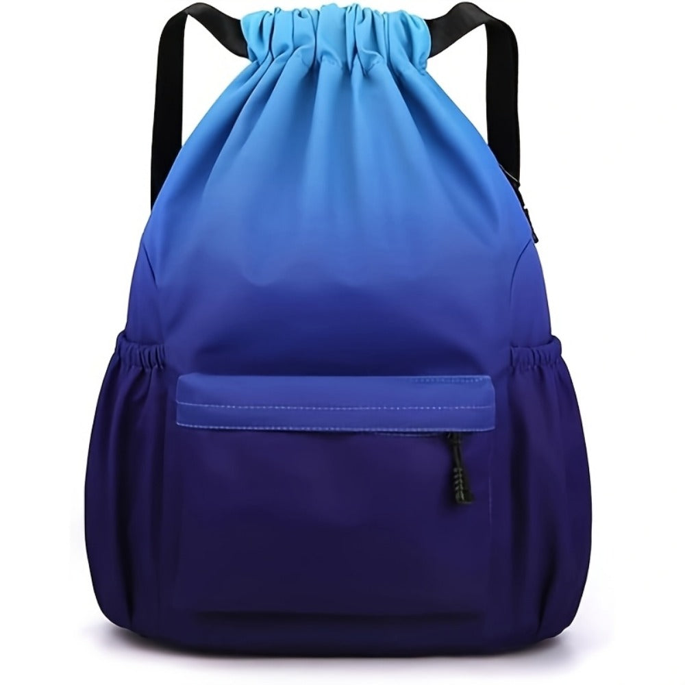 Gym Duffel Bag – for Work, Dry Wet Separation Sports Gradient – front view