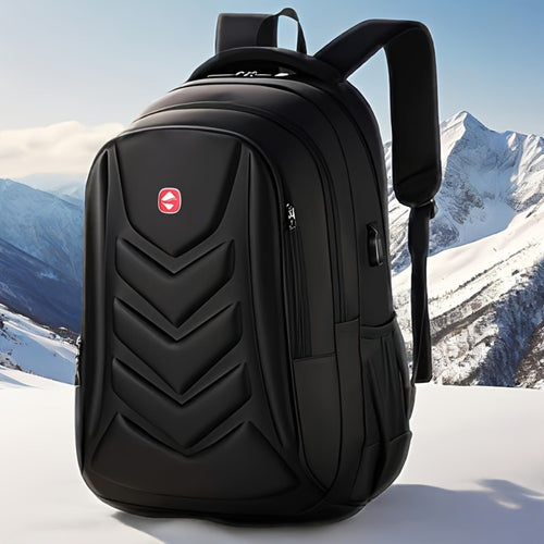 Laptop Backpack – 15.6 Inch, USB Charging, Large Capacity, for Travel & Work | Bag Vero – front view