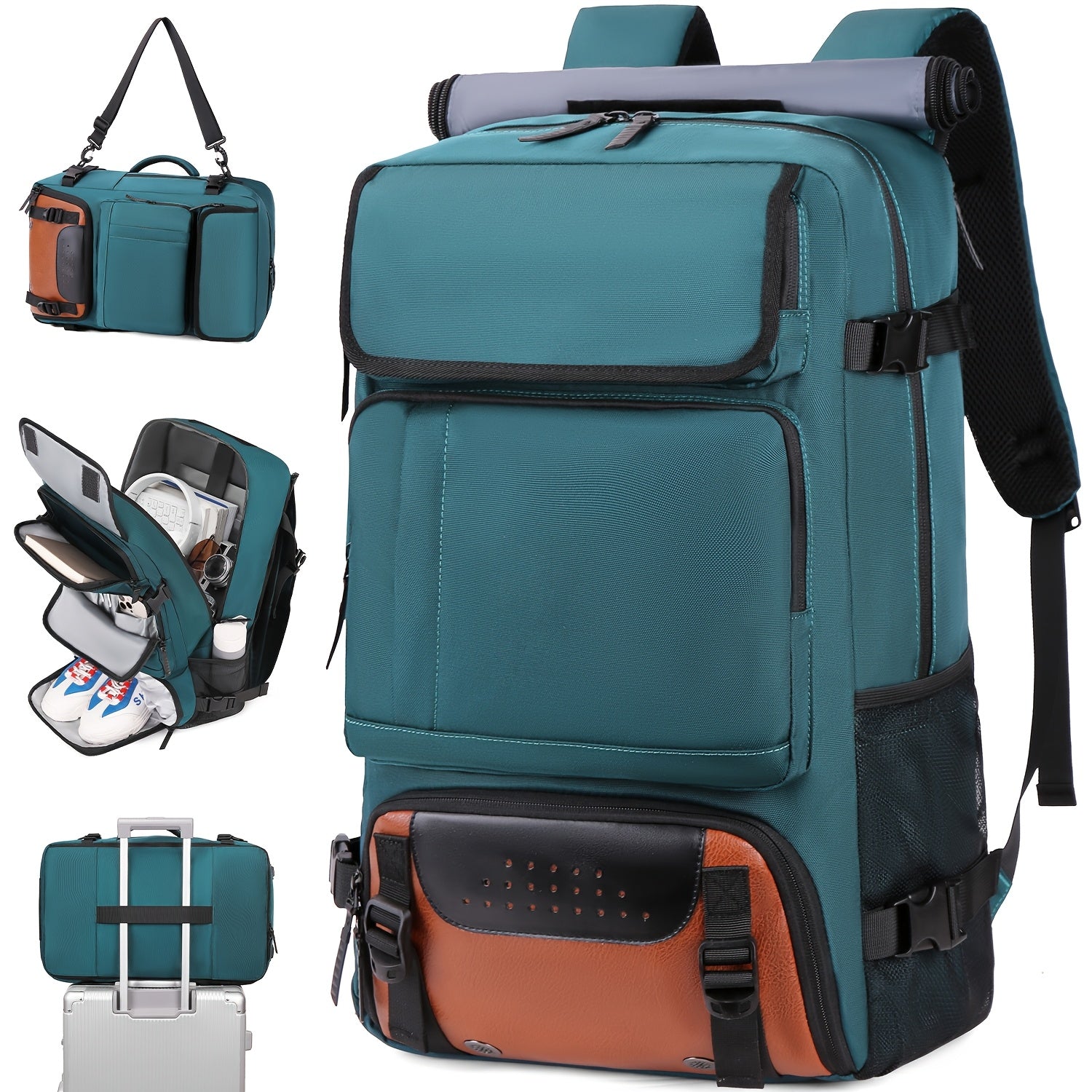 Laptop Backpack – 5 Colors, Adjustable Strap, for Travel | Bag Vero – front view