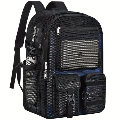 Laptop Backpack – Clear, Lightweight, for Travel & School | Bag Vero – front view