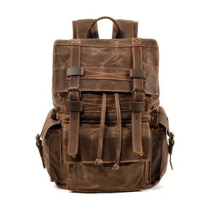 Laptop Backpack – 15.6 Inch, Canvas, Large Capacity, for Travel & Work – detail view 2