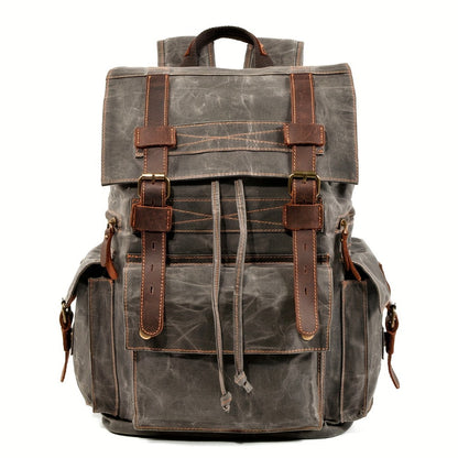 Laptop Backpack – 15.6 Inch, Canvas, Large Capacity, for Travel & Work – detail view 9