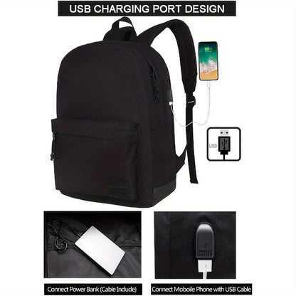 Laptop Backpack – 15.6 Inch, Lightweight, for Travel & School – detail view 2