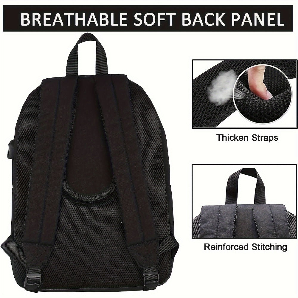 Laptop Backpack – 15.6 Inch, Lightweight, for Travel & School – detail view 4