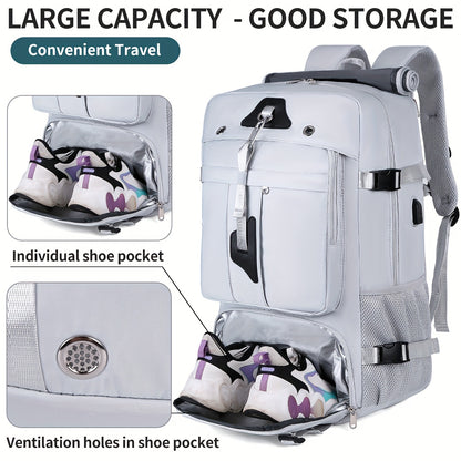 Laptop Backpack – 15.6 Inch, USB Charging, Large Capacity, for Travel – detail view 18