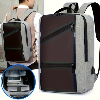 Laptop Backpack – 15.6 Inch, USB Charging, Large Capacity, for Travel – detail view 3