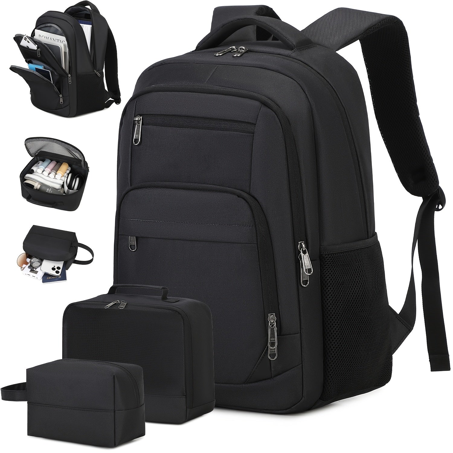Laptop Backpack – 15 Inch, for Travel & Work – detail view 2