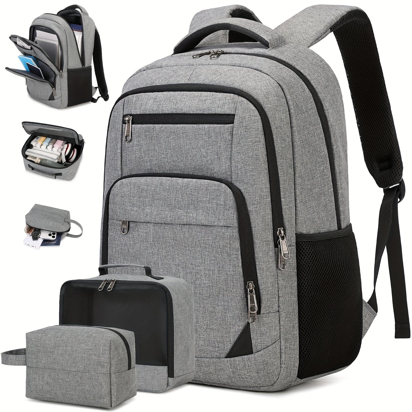 Laptop Backpack – 15 Inch, for Travel & Work – front view - product view 15