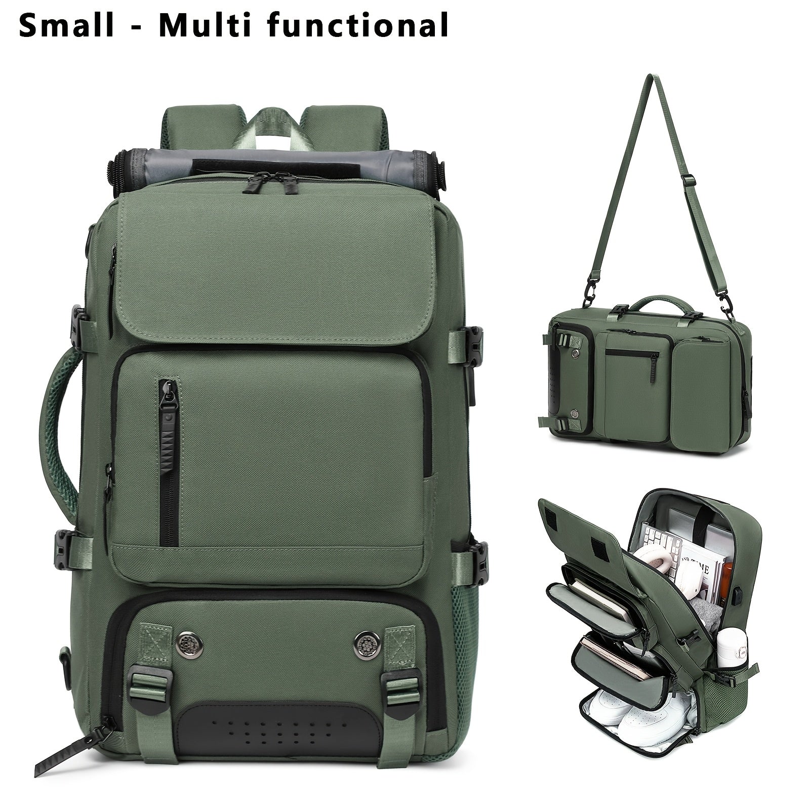 Laptop Backpack – 16 Inch, Large Capacity, Lightweight, for Travel & Work – detail view 8