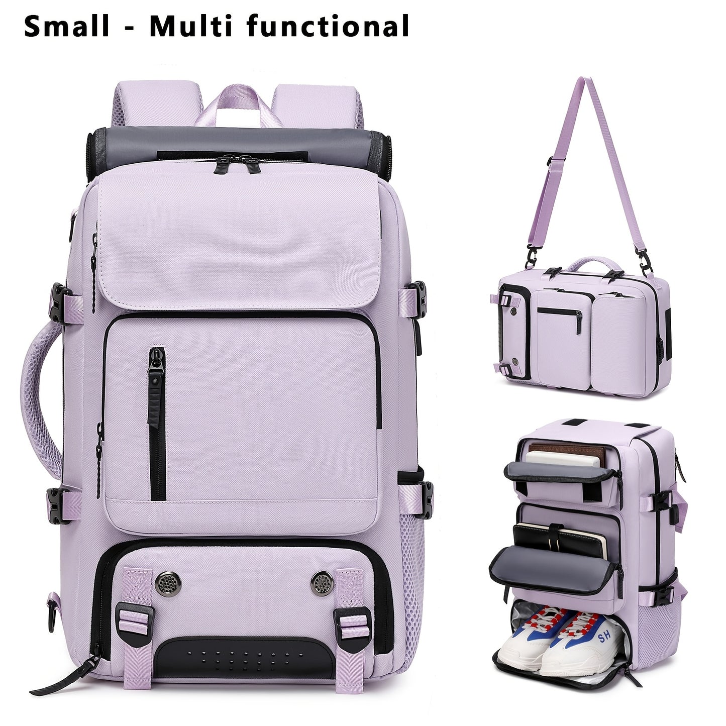 Laptop Backpack – 16 Inch, Large Capacity, Lightweight, for Travel & Work – detail view 9
