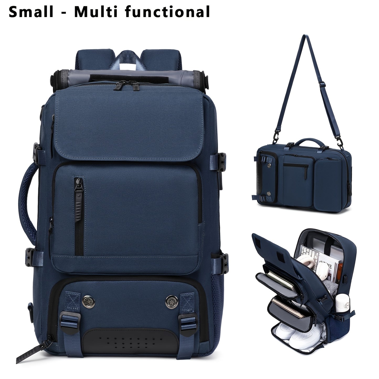 Laptop Backpack – 16 Inch, Large Capacity, Lightweight, for Travel & Work – detail view 10