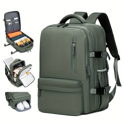 Laptop Backpack – 16 Inch, USB Charging, Spinner Wheels, for Travel – detail view 20