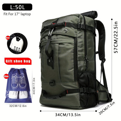 Laptop Backpack – 17.3 Inch, Combination Lock, for Travel & School – detail view 22