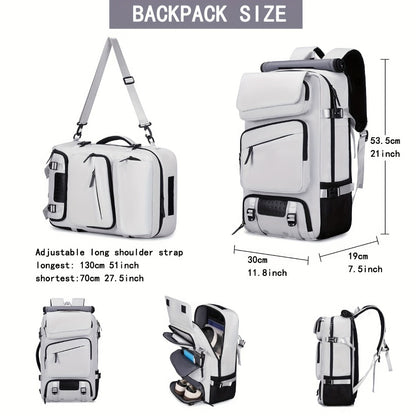 Laptop Backpack – 17.3 Inch, Large Capacity, for Travel – detail view 6
