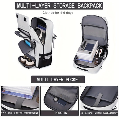 Laptop Backpack – 17.3 Inch, Large Capacity, for Travel – detail view 8