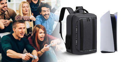 Laptop Backpack – 17.3 Inch, Multi Pocket, for Travel – detail view 10