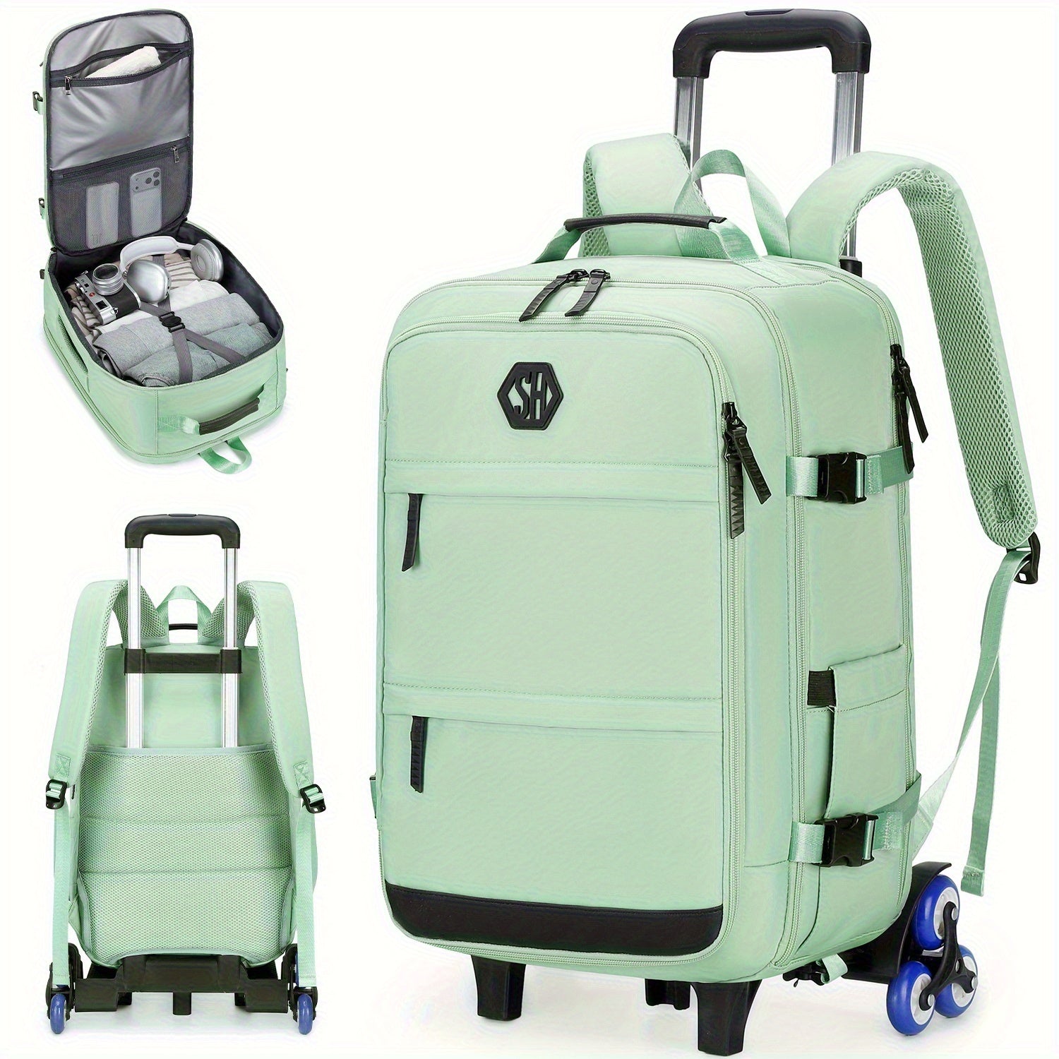 Laptop Backpack – 17 Inch, for Travel – detail view 2