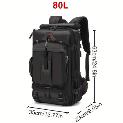 Laptop Backpack – 17 Inch, Convertible, Large Capacity, Expandable – detail view 23