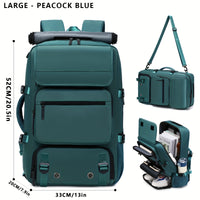 Large peacock green