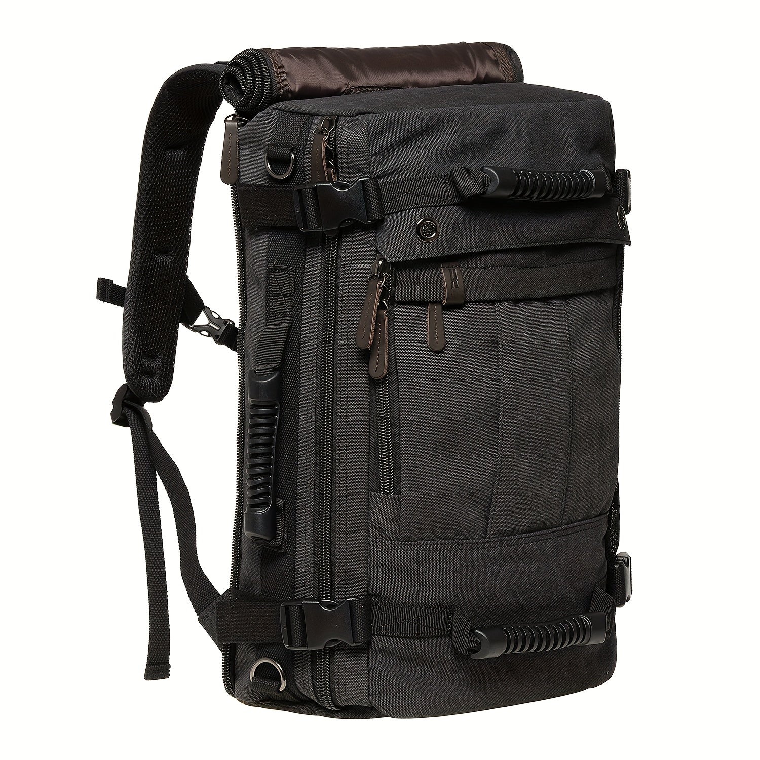 Laptop Backpack – 23.8L, 17 Inch, Canvas, Large Capacity – alternate view
