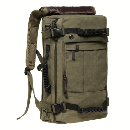 Laptop Backpack – 23.8L, 17 Inch, Canvas, Large Capacity – front view - product view 15