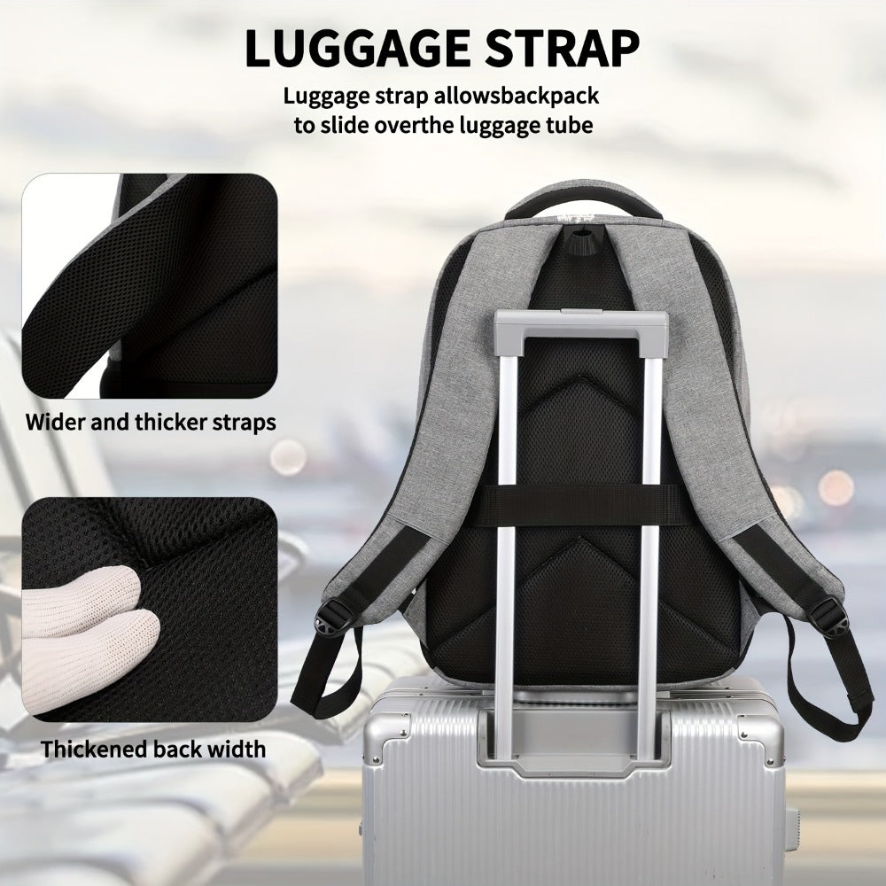 Laptop Backpack – 3 Pcs, 15.6 Inch, for Travel & Work – detail view 11
