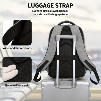 Laptop Backpack – 3 Pcs, 15.6 Inch, for Travel & Work – detail view 11