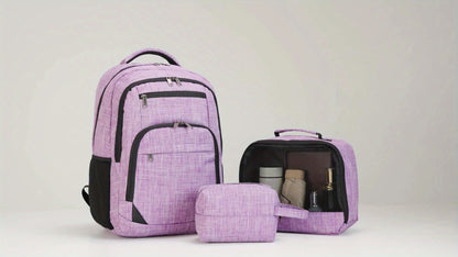 Laptop Backpack – 3 Pcs, 15.6 Inch, for Travel & Work – detail view 13