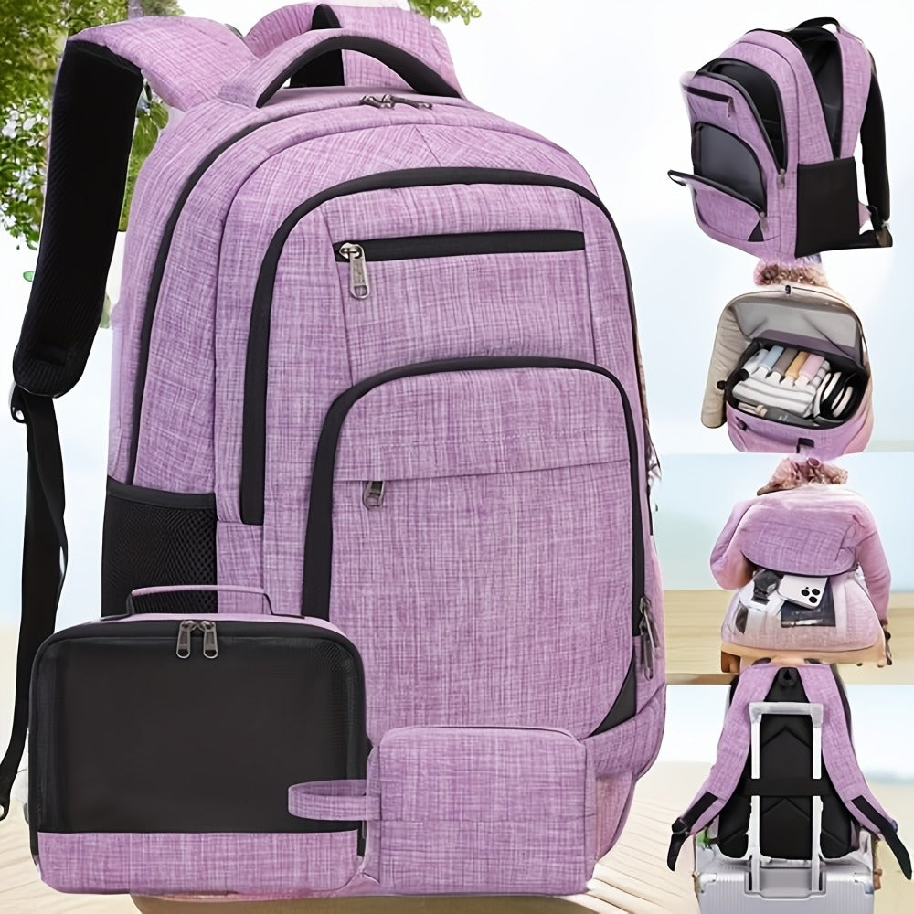 Laptop Backpack – 3 Pcs, 15.6 Inch, for Travel & Work – detail view 6