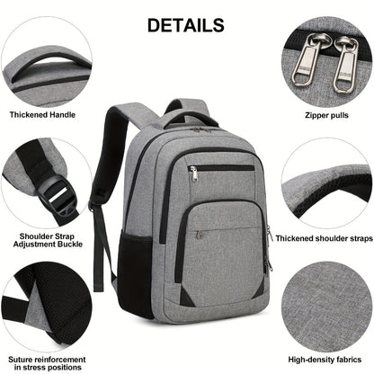 Laptop Backpack – 3 Pcs, 15.6 Inch, for Travel & Work – detail view 10