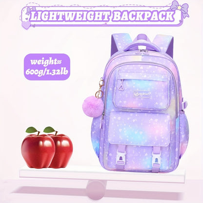 Laptop Backpack – 3-Piece, 15.6 Inch, Multi-Pocket, for School – detail view 11