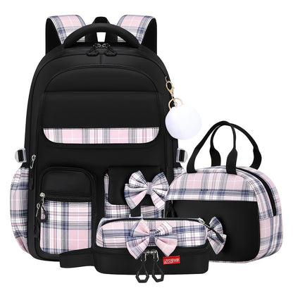 Laptop Backpack – 3-Piece, 15.6 Inch, Large Capacity, Lightweight – front view - product view 15
