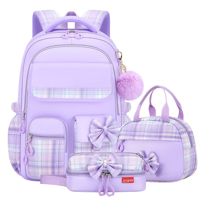 Laptop Backpack – 3-Piece, 15.6 Inch, Large Capacity, Lightweight – detail view 2