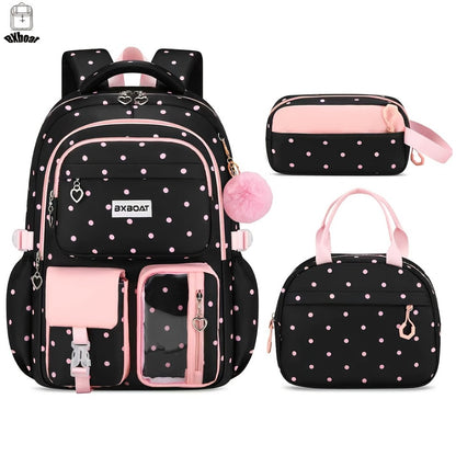 Laptop Backpack – 3-Piece, 15.6 Inch, Large Capacity, Trolley Sleeve – detail view 6